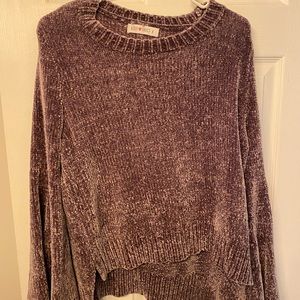Flare sleeve sweater